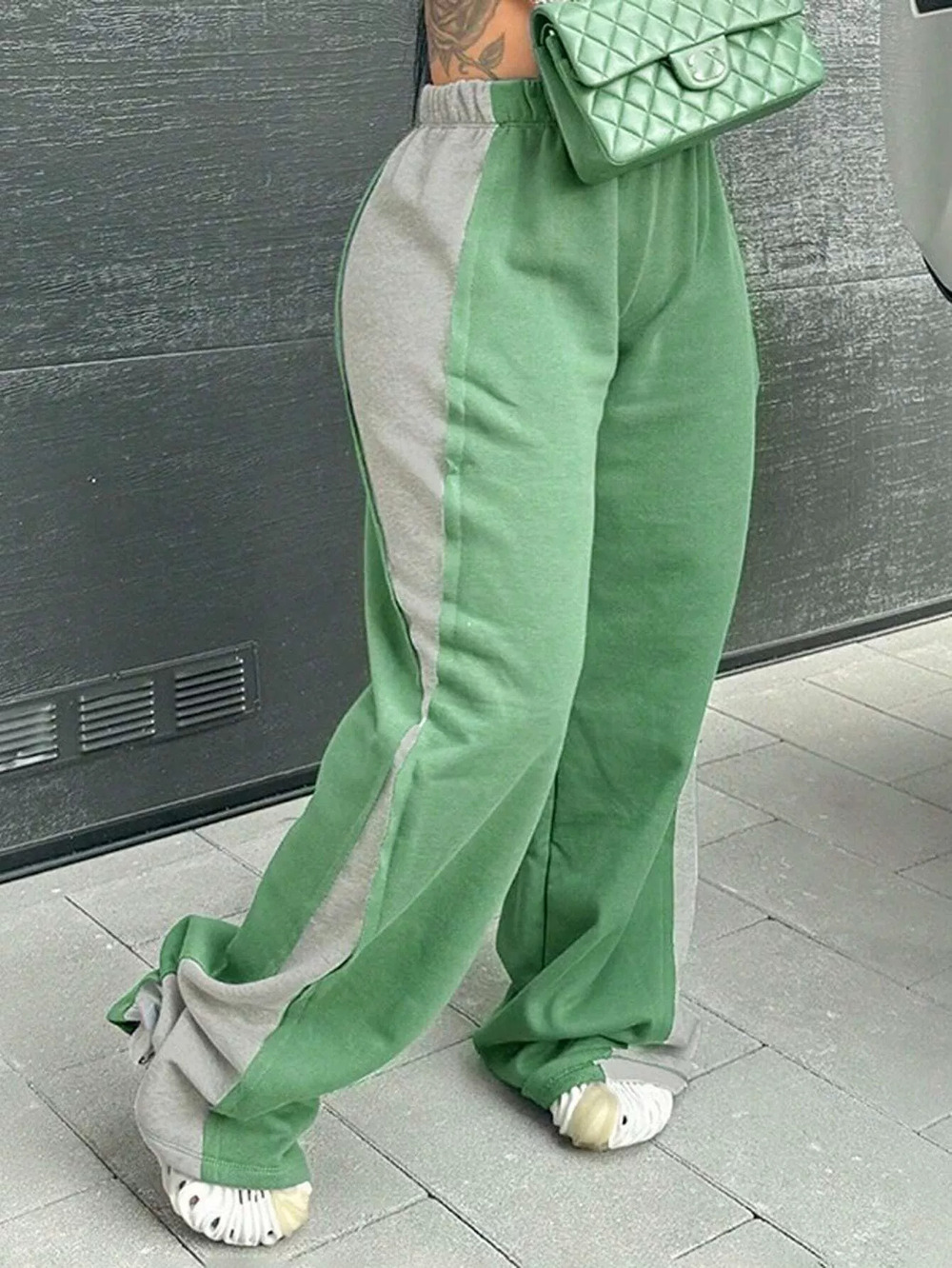 ZARA High Waist Loose Casual Jogger Pants Women Street Style Trendy